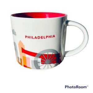 Starbucks Philadelphia you are here ceramic coffee mug NWOT